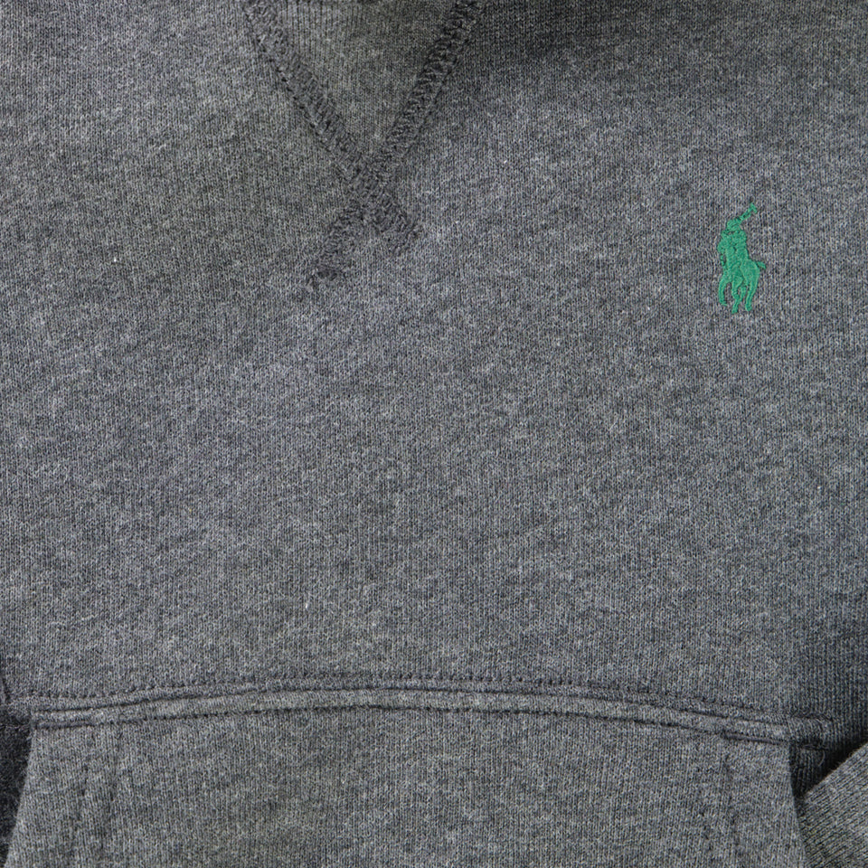 Ralph Lauren Niño Chicos Suéter en Antracita