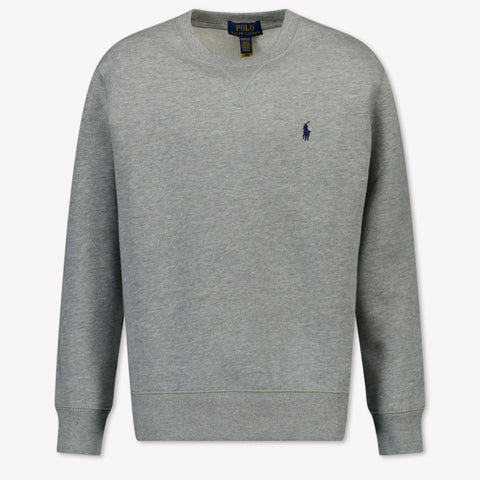 Ralph Lauren Kinder Jungen Pullover Hellgrau