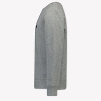 Ralph Lauren Enfant Garçons Pull Gris Clair
