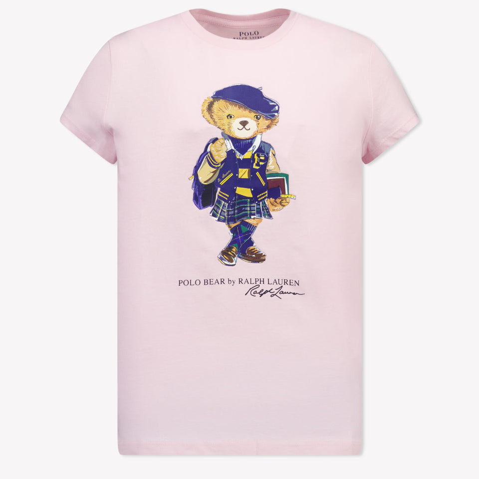 Ralph Lauren Kinder Mädchen T-Shirt Hellrosa