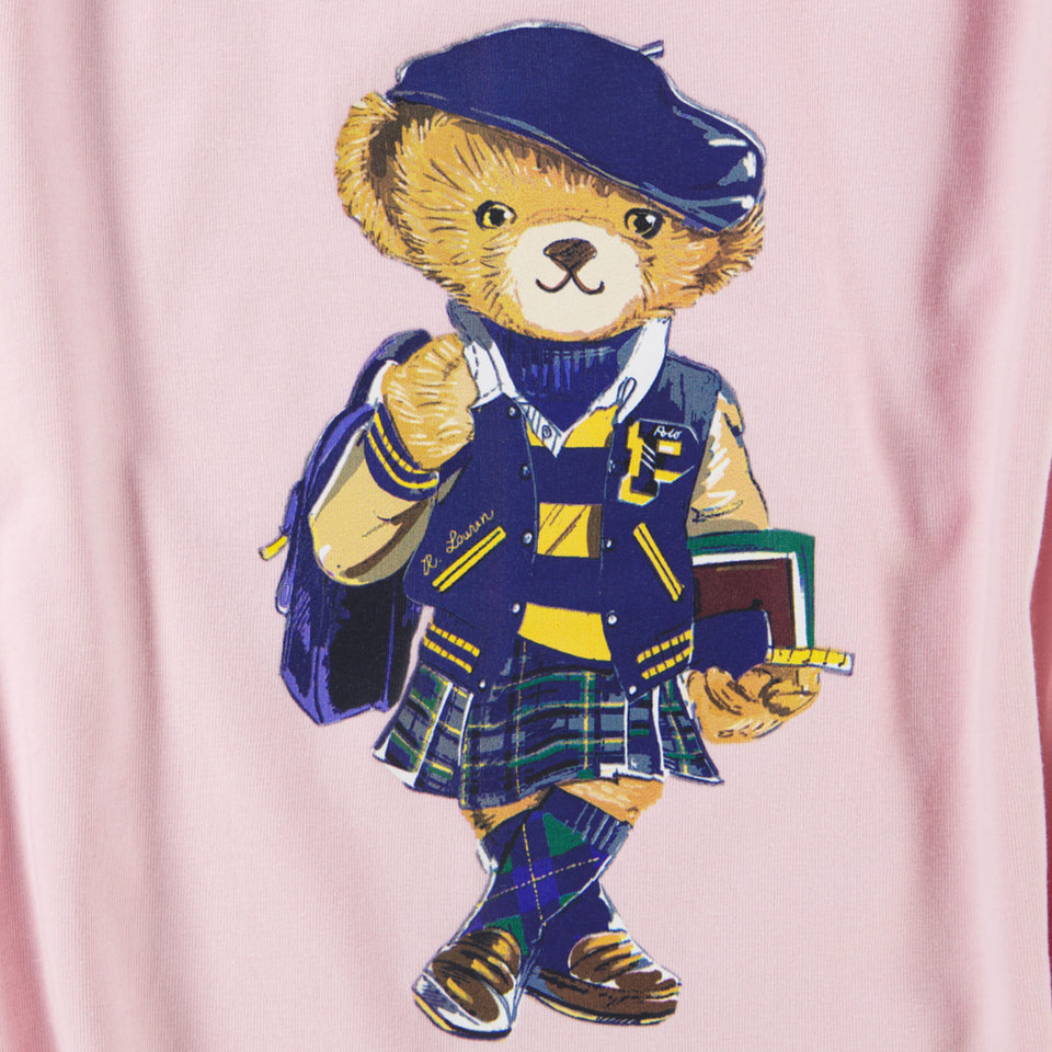 Ralph Lauren Kinder Mädchen T-Shirt Hellrosa