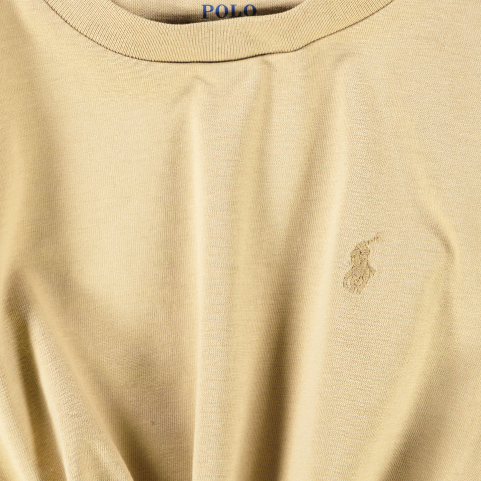 Ralph Lauren Kinder Jungen T-Shirt Khaki