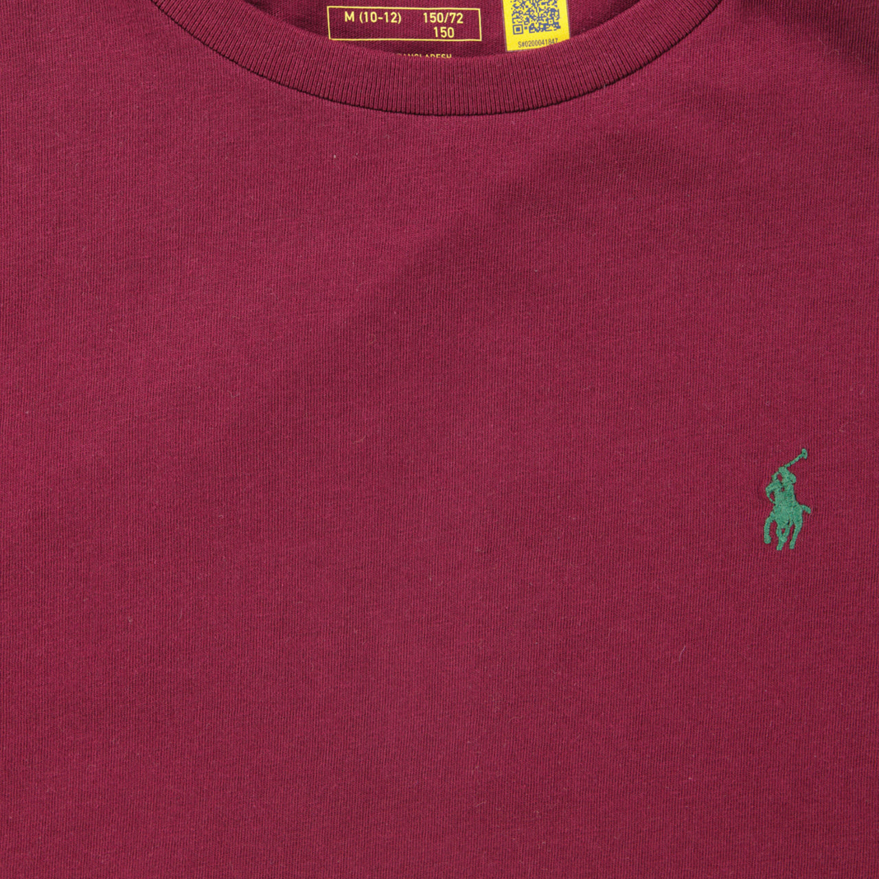 Ralph Lauren niños Chicos Camiseta adentro Burdeos