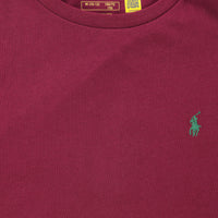 Ralph Lauren niños Chicos Camiseta adentro Burdeos