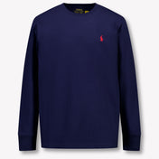 Ralph Lauren Kinder Jongens T-Shirt In Navy