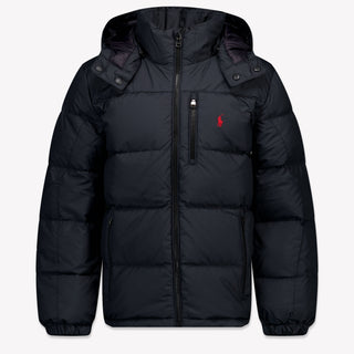 Ralph Lauren Enfant Garçons Veste d'hiver Noir