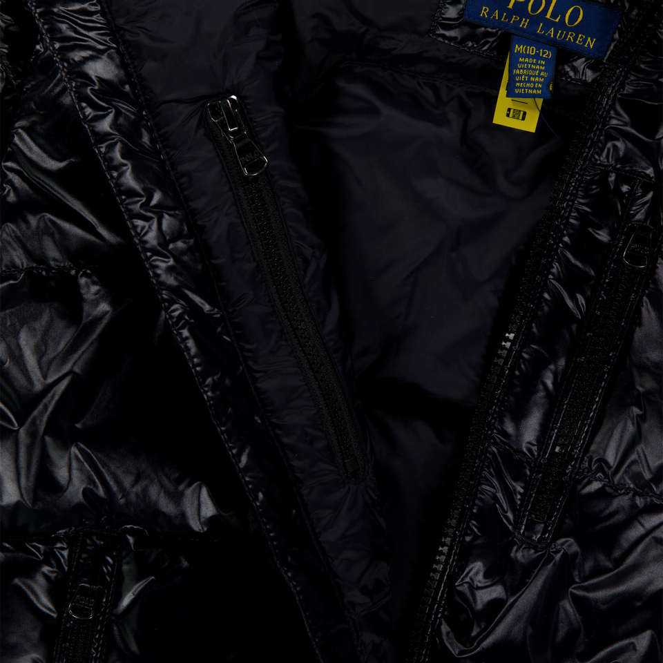 Ralph Lauren Niño Chicos Chaqueta de invierno Negro