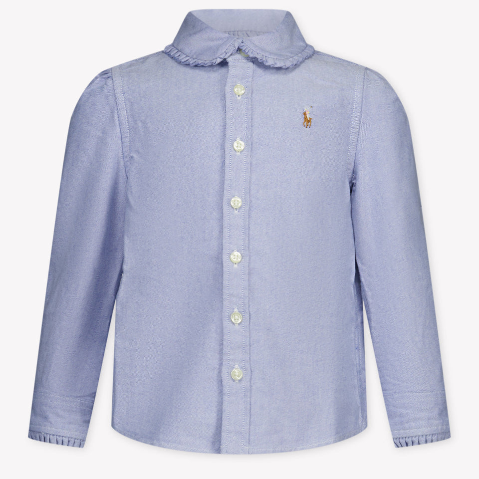 Ralph Lauren Enfant Filles Chemisier Bleu Clair