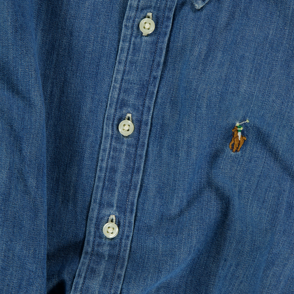 Ralph Lauren Ragazzo Ragazzi Camicetta dentro Blu