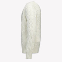 Ralph Lauren Kinder Jungen Pullover In Grauweiß