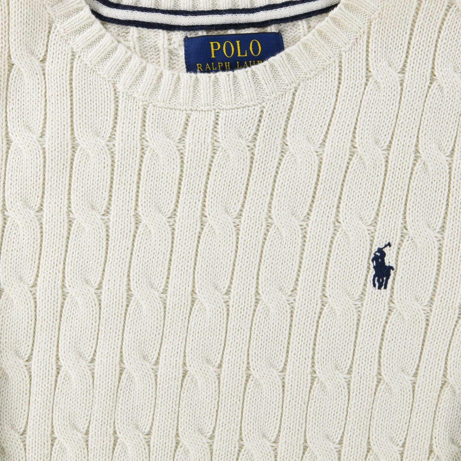 Ralph Lauren Kinder Jungen Pullover In Grauweiß