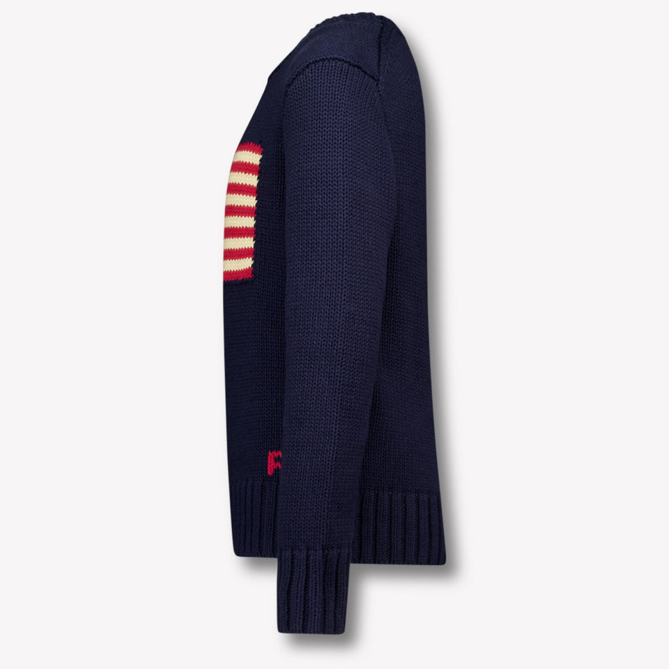 Ralph Lauren Niño Chicos Suéter en Navy