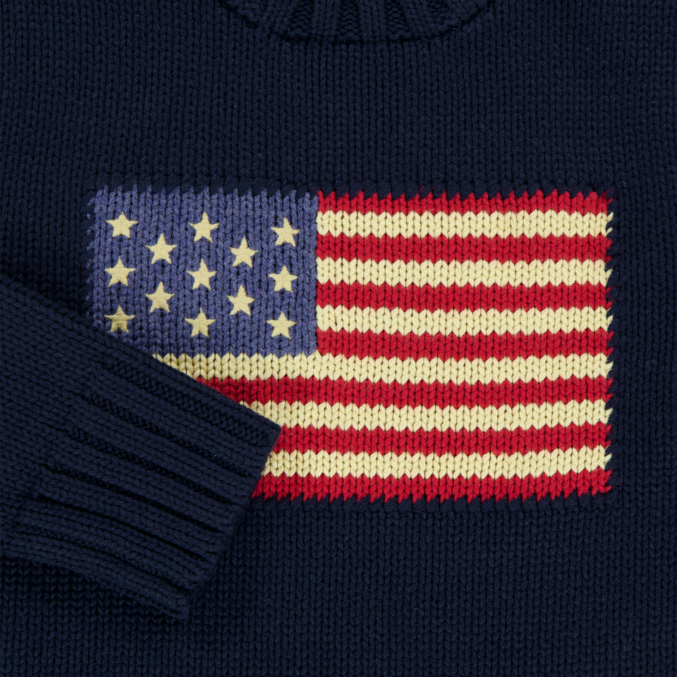 Ralph Lauren Niño Chicos Suéter en Navy