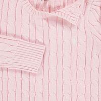Ralph Lauren Enfant Filles Pull Rose Léger