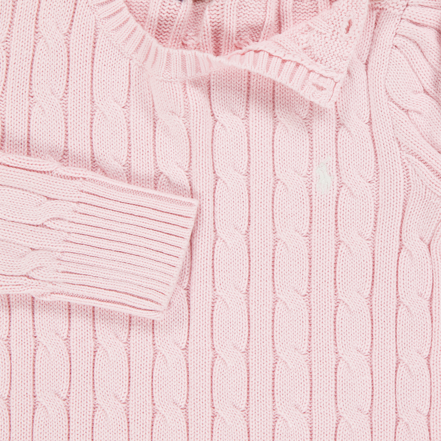 Ralph Lauren Enfant Filles Pull Rose Léger