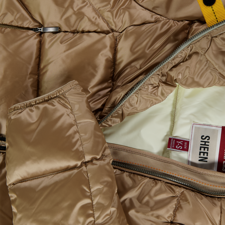 Parajumpers Kinder Mädchen Winterjacke Beige