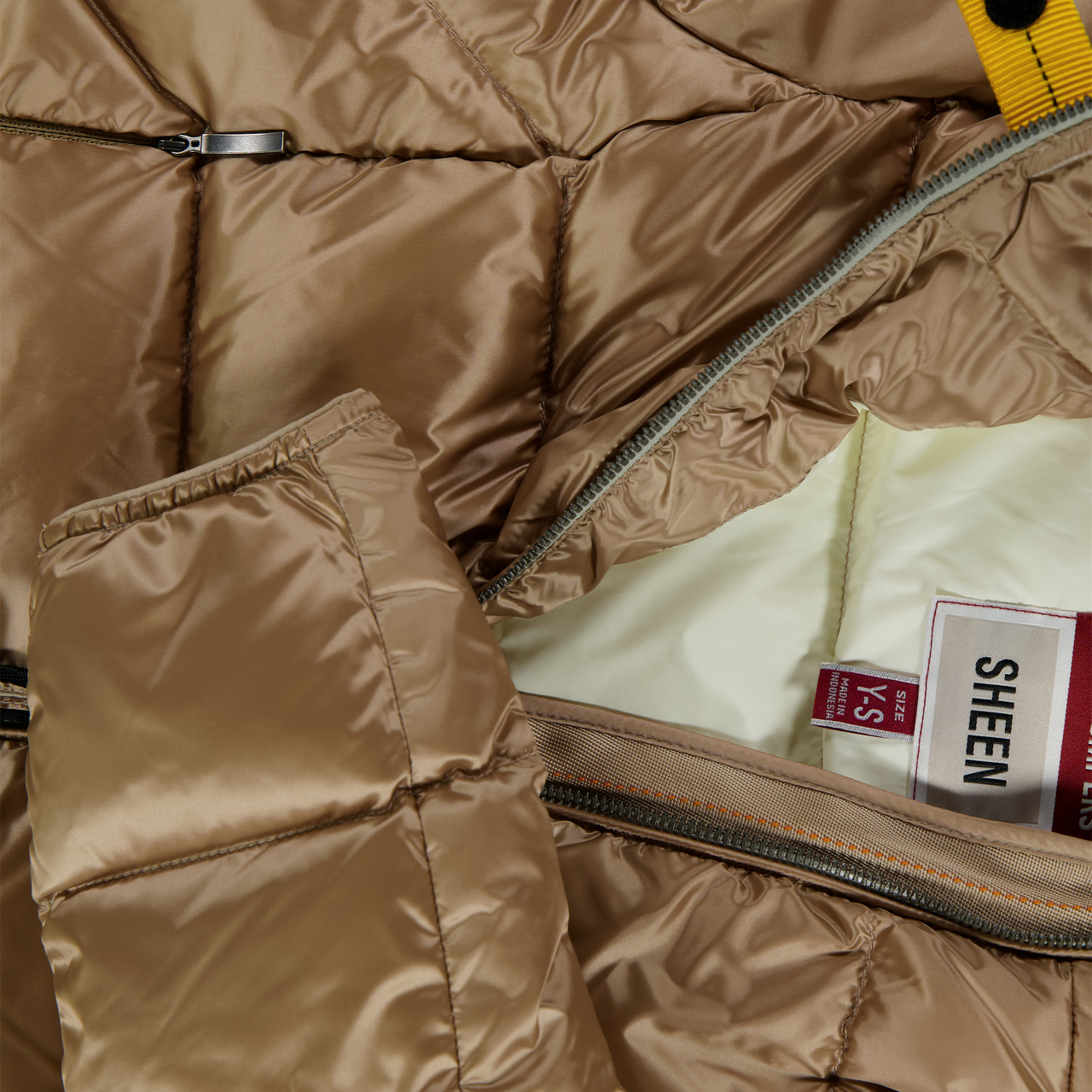 Parajumpers Enfant Filles Veste d'hiver Beige