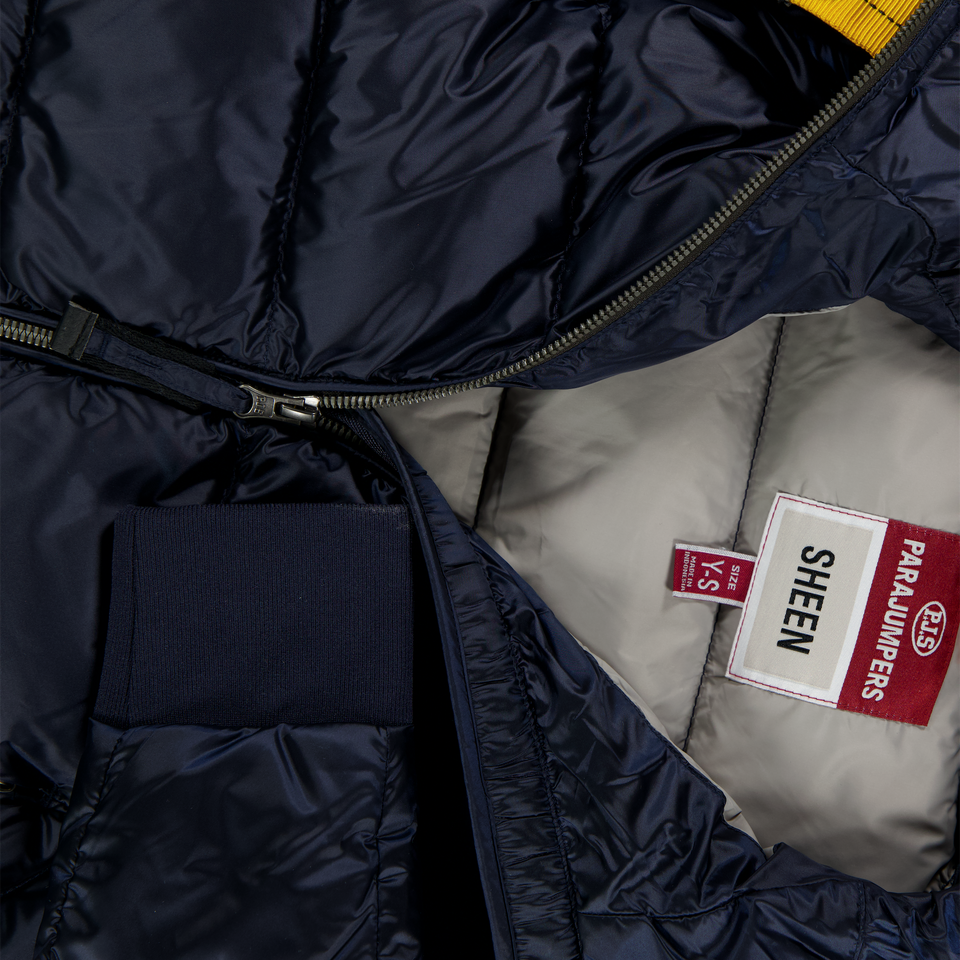 Parajumpers Kinder Mädchen Winterjacke Marineblau