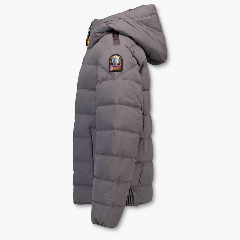 Parajumpers Enfant Garçons Veste d'hiver Gris Foncé