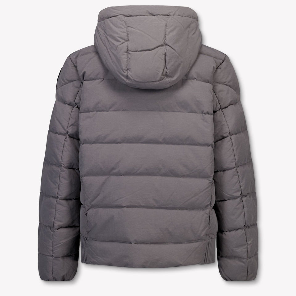 Parajumpers Enfant Garçons Veste d'hiver Gris Foncé