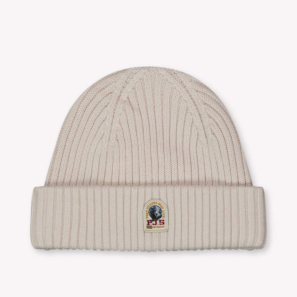 Parajumpers Niño Unisex Sombrero Blanco Roto