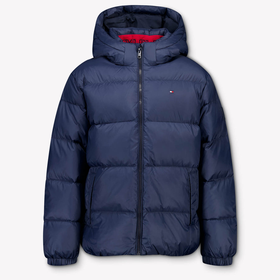 Tommy Hilfiger Jungen Winterjacke in Marineblau