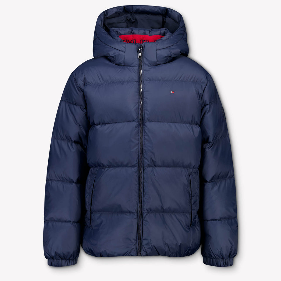 Tommy Hilfiger Niño Chicos Chaqueta de invierno Navy