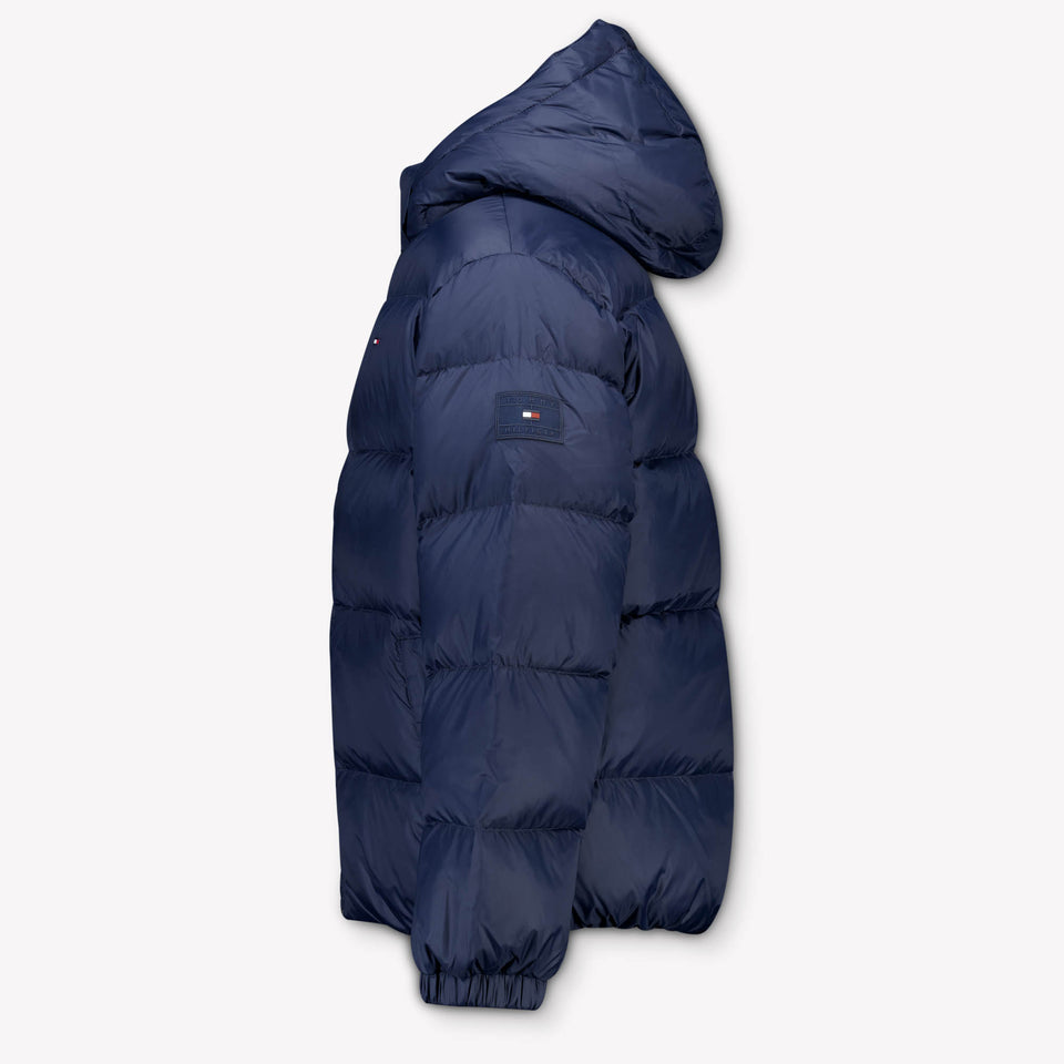 Tommy Hilfiger Niño Chicos Chaqueta de invierno Navy