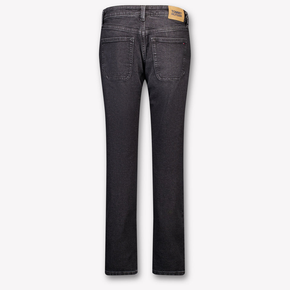 Tommy Hilfiger Kinder Jongens Jeans In Zwart