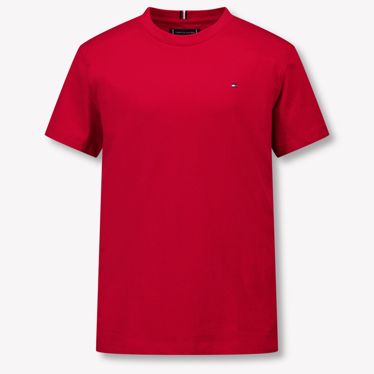 Tommy Hilfiger Enfant Garçons Chemise Rouge