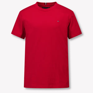 Tommy Hilfiger Enfant Garçons Chemise Rouge