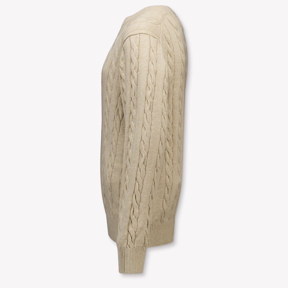 Tommy Hilfiger Kinder Jungen Pullover Beige