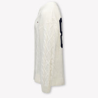 Tommy Hilfiger Enfant Garçons Pull dans le blanc off