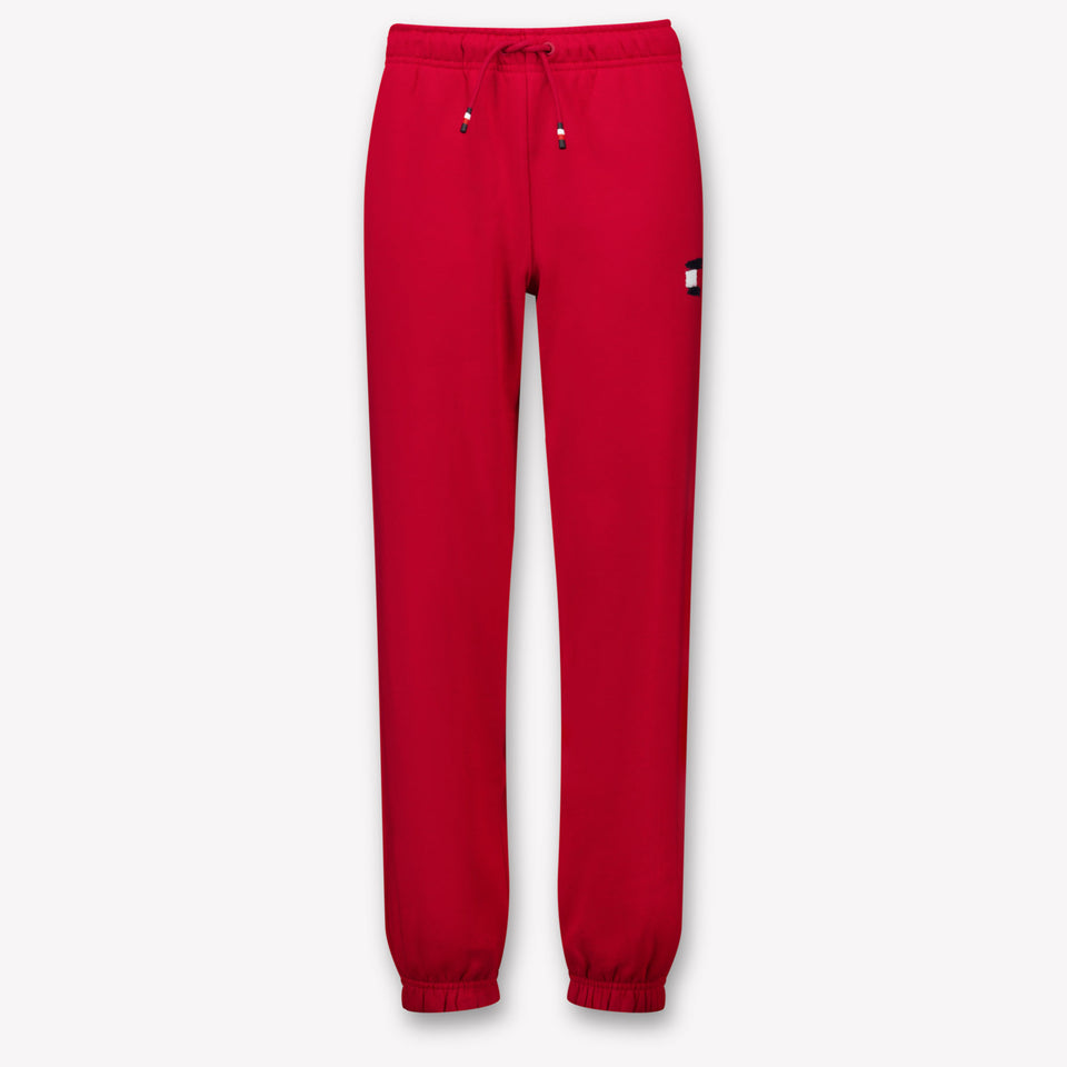 Tommy Hilfiger Niño Chicos Pantalones Rojo