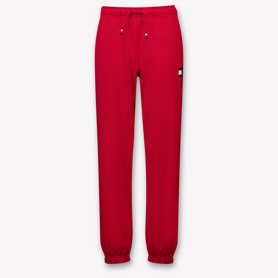 Tommy Hilfiger Enfant Garçons Pantalon Rouge