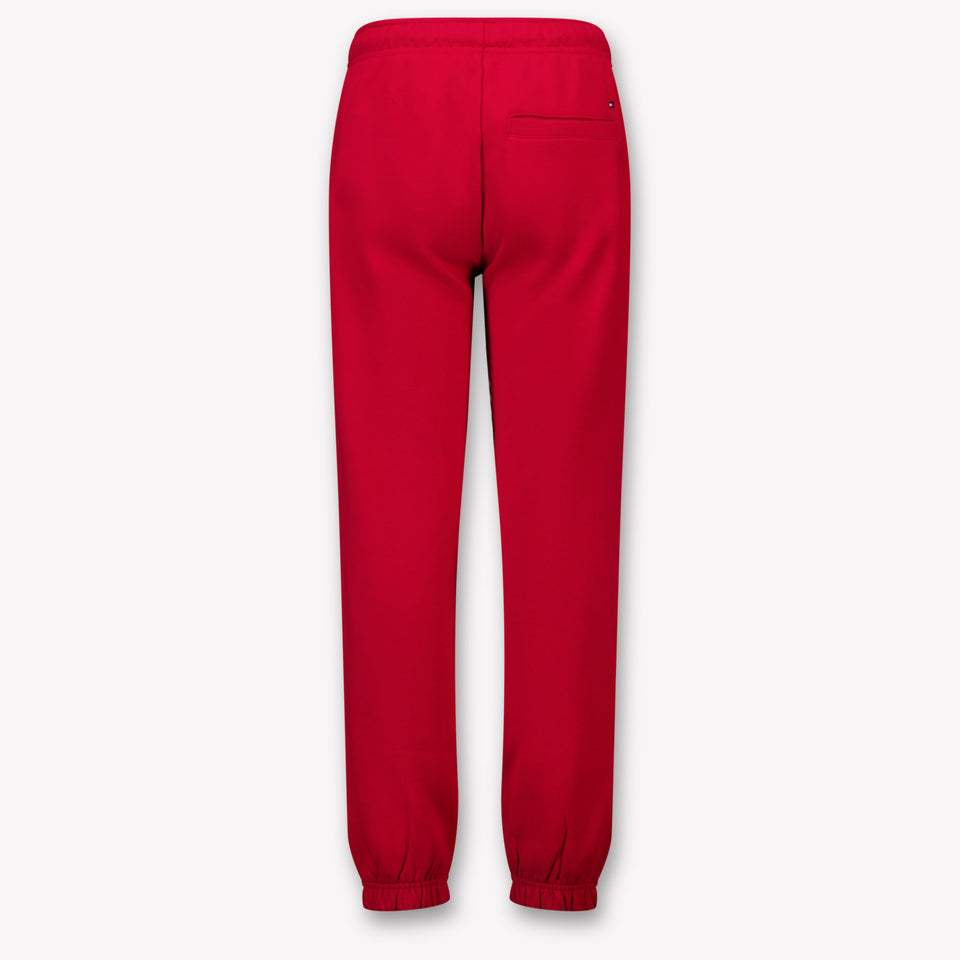 Tommy Hilfiger Niño Chicos Pantalones Rojo