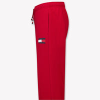 Tommy Hilfiger Enfant Garçons Pantalon Rouge