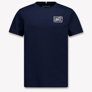 Tommy Hilfiger Enfant Garçons T-shirt Navy