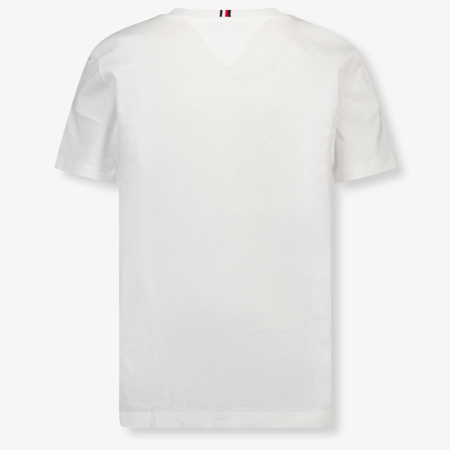 Tommy Hilfiger Enfant Garçons T-shirt Blanc