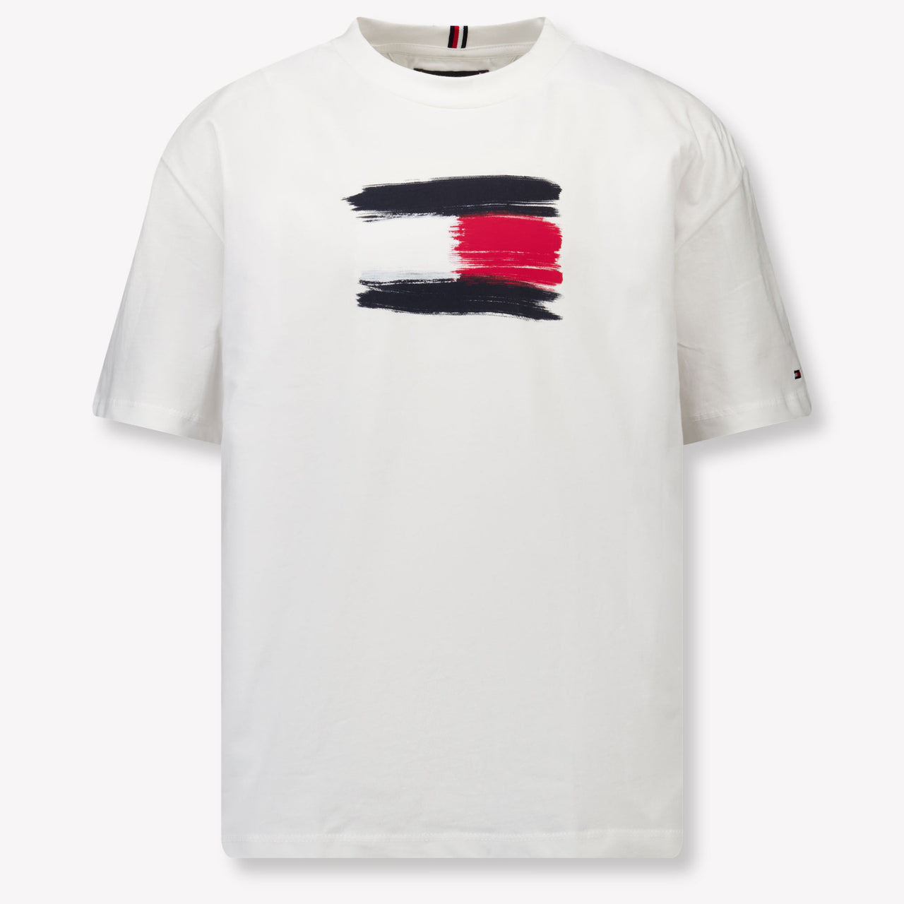 Tommy Hilfiger Enfant Garçons T-shirt Blanc