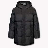 Tommy Hilfiger Enfant Garçons Veste d'hiver Noir