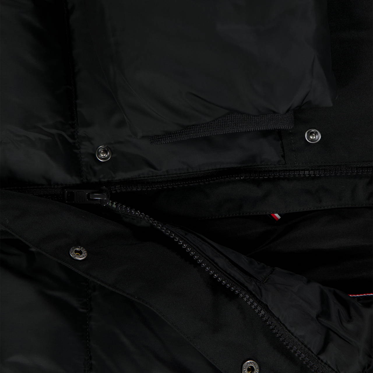 Tommy Hilfiger Enfant Garçons Veste d'hiver Noir