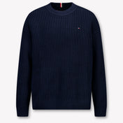Tommy Hilfiger Kids Boys Sweater  Navy