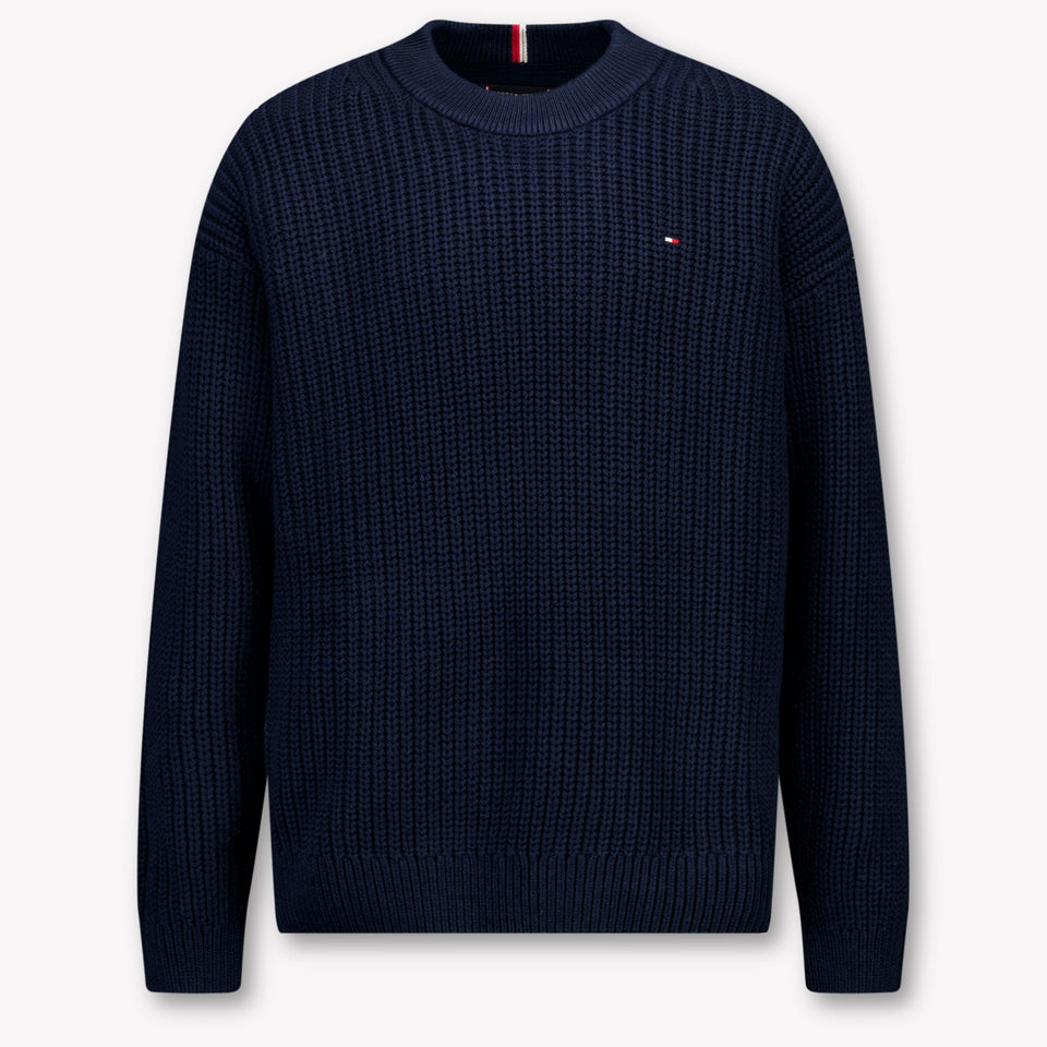 Tommy Hilfiger Kids Boys Sweater  Navy