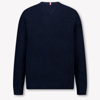 Tommy Hilfiger Enfant Garçons Pull Navy