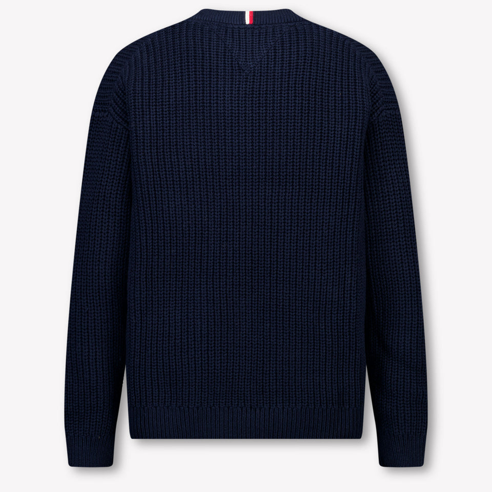Tommy Hilfiger Kids Boys Sweater  Navy