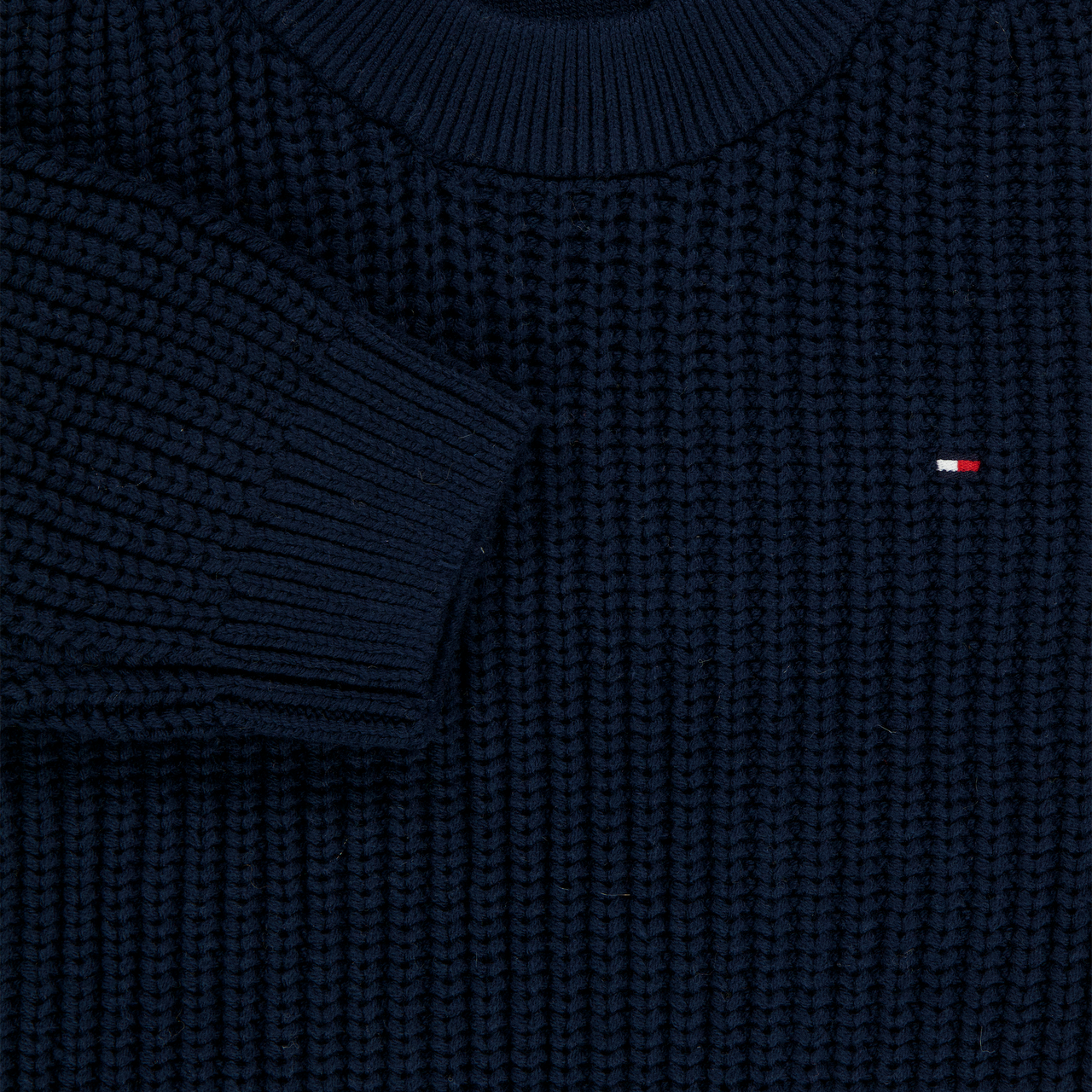 Tommy Hilfiger Enfant Garçons Pull Navy