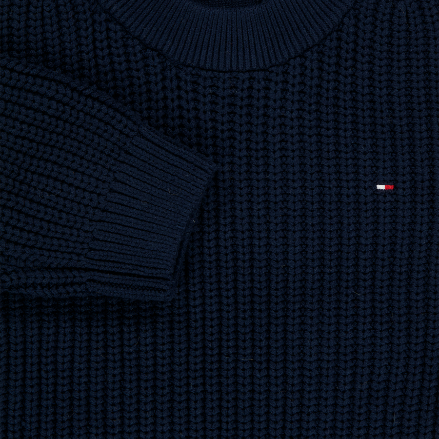 Tommy Hilfiger Enfant Garçons Pull Navy