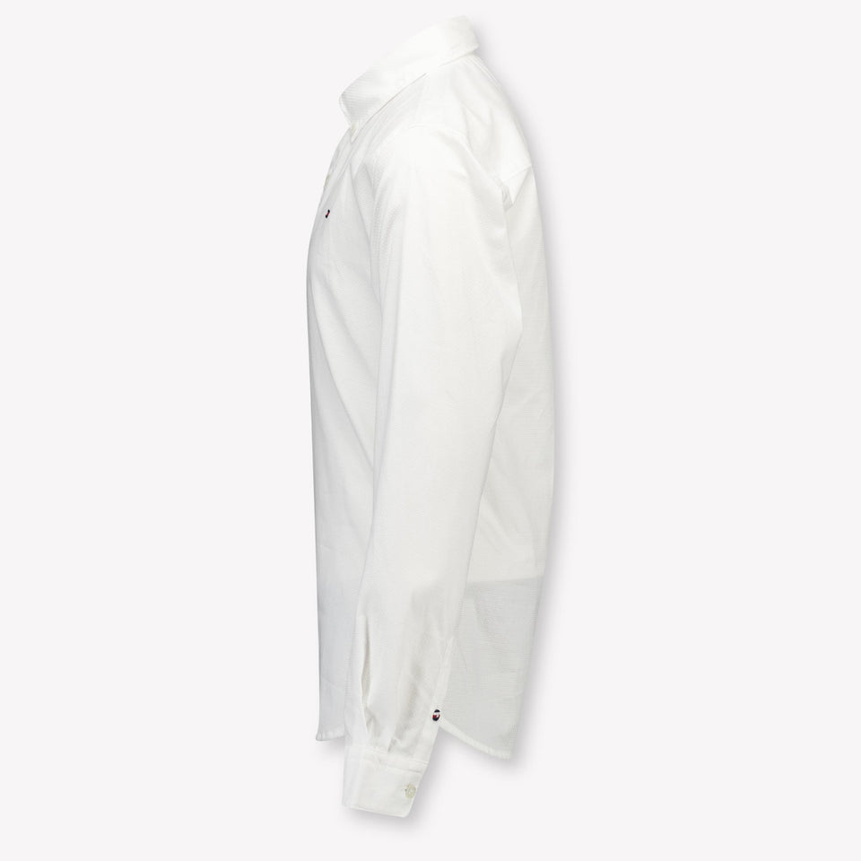Tommy Hilfiger Niño Chicos Blusa en Blanco