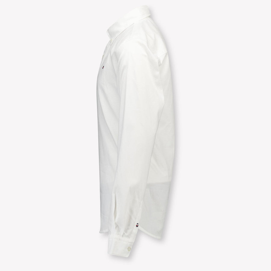 Tommy Hilfiger Kinder Jongens Blouse In Wit